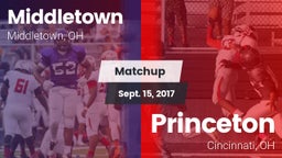 Matchup: Middletown vs. Princeton  2017