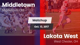 Matchup: Middletown vs. Lakota West  2017