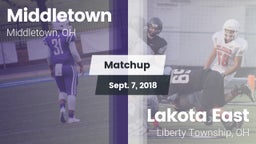 Matchup: Middletown vs. Lakota East  2018