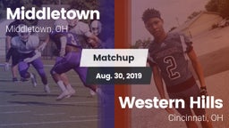Matchup: Middletown vs. Western Hills  2019