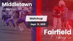 Matchup: Middletown vs. Fairfield  2019
