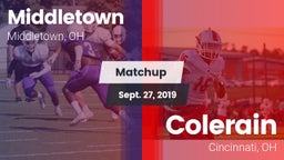 Matchup: Middletown vs. Colerain  2019