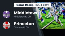 Recap: Middletown  vs. Princeton  2019