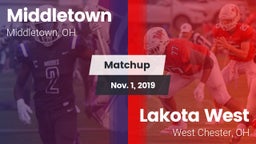 Matchup: Middletown vs. Lakota West  2019