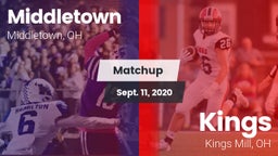 Matchup: Middletown vs. Kings  2020