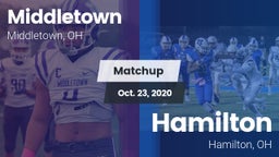 Matchup: Middletown vs. Hamilton  2020