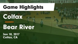 Colfax  vs Bear River  Game Highlights - Jan 18, 2017