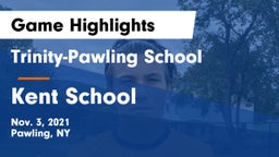 Trinity-Pawling School vs Kent School Game Highlights - Nov. 3, 2021