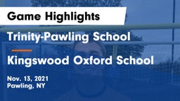 Trinity-Pawling School vs Kingswood Oxford School Game Highlights - Nov. 13, 2021