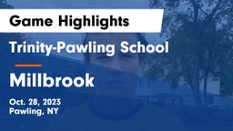 Trinity-Pawling School vs Millbrook Game Highlights - Oct. 28, 2023