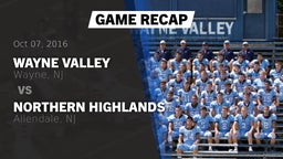 Recap: Wayne Valley  vs. Northern Highlands  2016