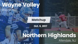 Matchup: Wayne Valley High vs. Northern Highlands  2017