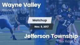 Matchup: Wayne Valley High vs. Jefferson Township  2017