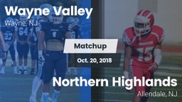 Matchup: Wayne Valley High vs. Northern Highlands  2018