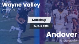 Matchup: Wayne Valley High vs. Andover  2019