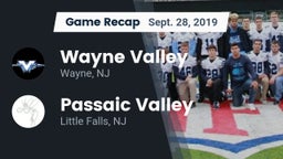 Recap: Wayne Valley  vs. Passaic Valley  2019