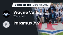Recap: Wayne Valley  vs. Paramus 7v7 2019