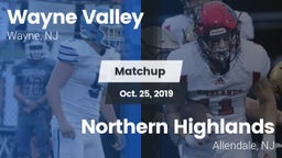 Matchup: Wayne Valley High vs. Northern Highlands  2019