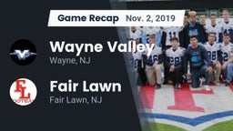 Recap: Wayne Valley  vs. Fair Lawn  2019