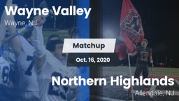 Matchup: Wayne Valley High vs. Northern Highlands  2020