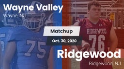 Matchup: Wayne Valley High vs. Ridgewood  2020