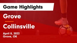 Grove  vs Collinsville  Game Highlights - April 8, 2022