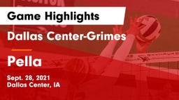 Dallas Center-Grimes  vs Pella  Game Highlights - Sept. 28, 2021