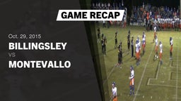 Recap: Billingsley  vs. Montevallo  2015
