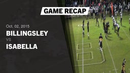 Recap: Billingsley  vs. Isabella  2015