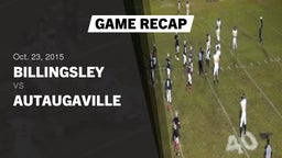 Recap: Billingsley  vs. Autaugaville 2015