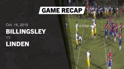 Recap: Billingsley  vs. Linden  2015