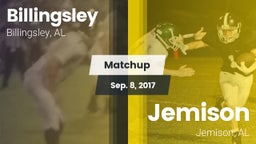 Matchup: Billingsley High vs. Jemison  2017