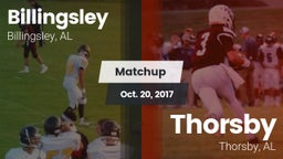 Matchup: Billingsley High vs. Thorsby  2017