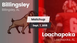 Matchup: Billingsley High vs. Loachapoka  2018