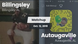 Matchup: Billingsley High vs. Autaugaville  2018