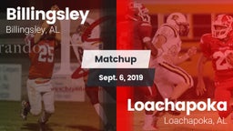 Matchup: Billingsley High vs. Loachapoka  2019