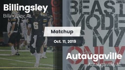 Matchup: Billingsley High vs. Autaugaville  2019
