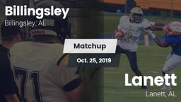 Matchup: Billingsley High vs. Lanett  2019