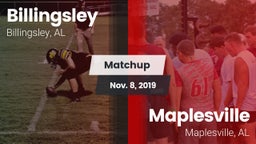Matchup: Billingsley High vs. Maplesville  2019