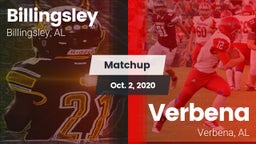 Matchup: Billingsley High vs. Verbena  2020