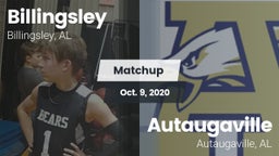 Matchup: Billingsley High vs. Autaugaville  2020