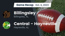 Recap: Billingsley  vs. Central  - Hayneville 2023