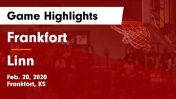 Frankfort  vs Linn  Game Highlights - Feb. 20, 2020