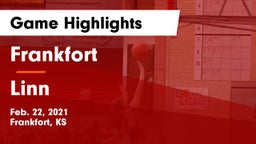 Frankfort  vs Linn  Game Highlights - Feb. 22, 2021