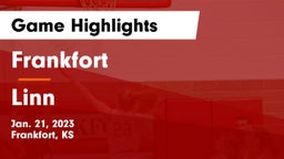 Frankfort  vs Linn  Game Highlights - Jan. 21, 2023