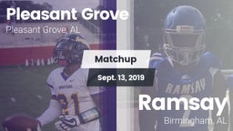 Matchup: Pleasant Grove High vs. Ramsay  2019