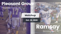 Matchup: Pleasant Grove High vs. Ramsay  2020