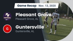 Recap: Pleasant Grove  vs. Guntersville  2020