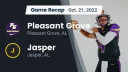 Recap: Pleasant Grove  vs. Jasper  2022