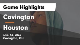 Covington  vs Houston  Game Highlights - Jan. 14, 2023